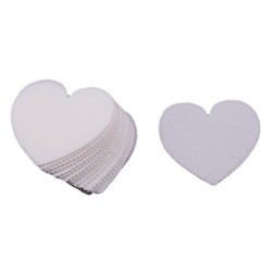 Wafer Cake Text Plate 24 pcs  - Heart