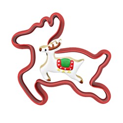 Christmas Deer Cookie Cutter #RP11311
