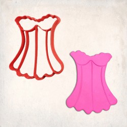 Corset Detailed Cookie Cutter #RP12061