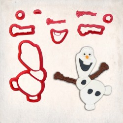Frozen - Olaf Cookie Cutter Set 9 pcs #RP12100