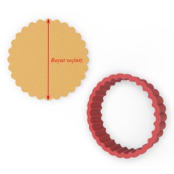Serrated Round Cookie Cutter #RP12659