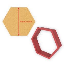 Hexagon Cookie Cutter #RP12663