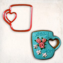 Heart Mug Cookie Cutter #RP12559