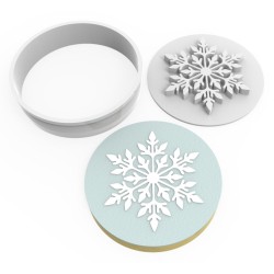 Cookie Cutter and Stamp Set - Snowflake #RP21208