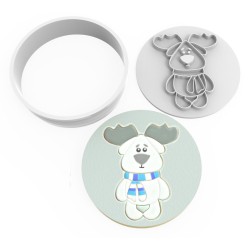 Cookie Cutter and Stamp Set - Sweet Animal #RP21217