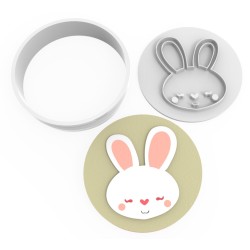 Cookie Cutter and Stamp Set - Rabbit #RP21221
