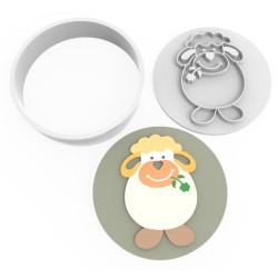 Cookie Cutter and Stamp Set - Lamb #RP21222
