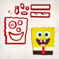 Spongebob Detailed Cookie Cutter Set 14 pcs #RP12248