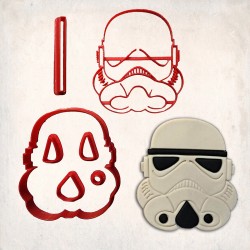 Star Wars Stormtrooper Detailed Cookie Cutter Set 7 pcs #RP12254