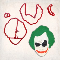 The Joker Detailed Cookie Cutter Set 4 pcs #RP12267