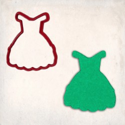 Green Dress Cookie Cutter #RP12304