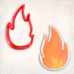 Flame Cookie Cutter #RP12507