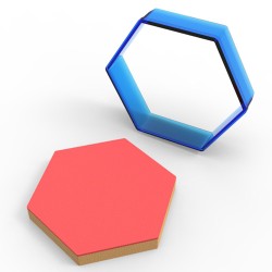 Hexagon Cookie Cutter #RP11159