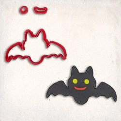 Bat Detailed Cookie Cutter Set 3 pcs #RP12864
