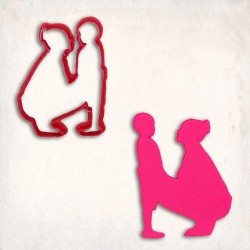 Mother and Child Cookie Cutter