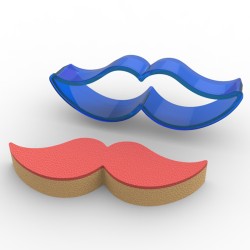 Moustache Cookie Cutter #RP11124