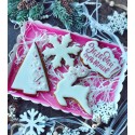 Pine Deer Snowflake Cookie Cutter Set 3 pcs #RP12516