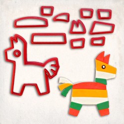Pinata Detailed Cookie Cutter Set 12 pcs