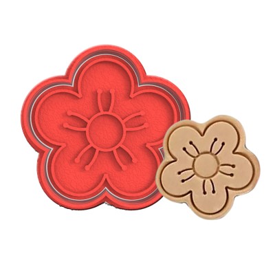 Flower Cookie Cutter Set 2 pcs #RP13079