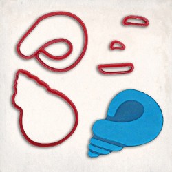 Seashell Detailed Cookie Cutter Set 5 pcs