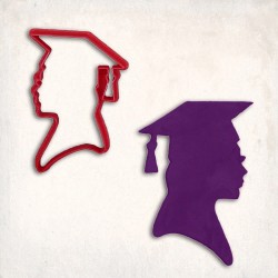 Graduation Girl Cookie Cutter
