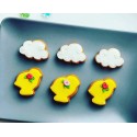 Easter Mini Cookie Cutter Set 6 pcs #RP12540