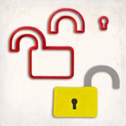 Lock Detailed Cookie Cutter Set 3 pcs