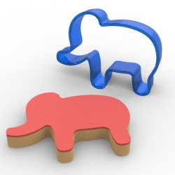 Elephant Cookie Cutter #RP11147