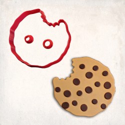 Cookie Bitten Detailed Cookie Cutter Set 3 pcs
