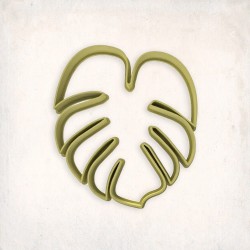 Tropical Leaf Cookie Cutter #RP12764