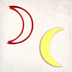 Moon-3 Cookie Cutter