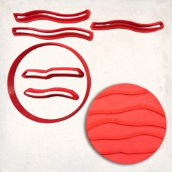 Venus Detailed Cookie Cutter Set 6 pcs
