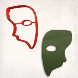 Opera Mask Cookie Cutter