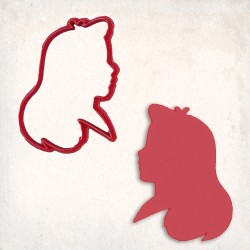 Alice in Wonderland Cookie Cutter