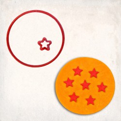 Dragon Ball Cookie Cutter Set 2 pcs