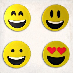 Emoji Set 2 Detailed Cookie Cutter Set 7 pcs