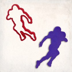 Football Player Cookie Cutter
