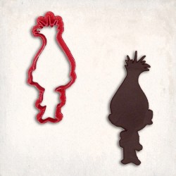 Trolls Poppy Cookie Cutter