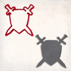 Warrior Crossarms Cookie Cutter