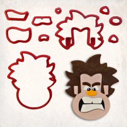 Wreck it Ralph Detailed Cookie Cutter Set 10 pcs