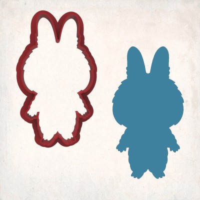 Labubu Cookie Cutter