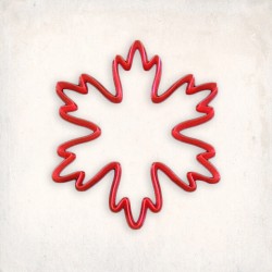 Snowflake-6 Cookie Cutter #RP12560