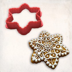 Snowflake-5 Cookie Cutter #RP12473