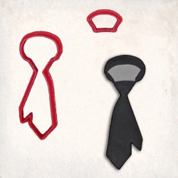 Neck Tie 3 Cookie Cutter