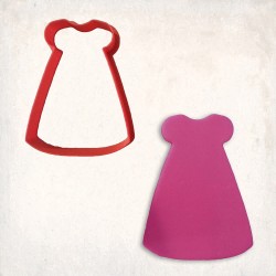 Night Gown 2 Cookie Cutter