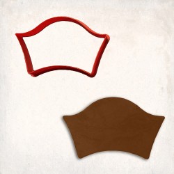 Nurse Cap Cookie Cutter