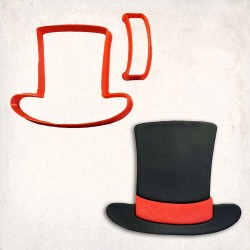Top Hat Cookie Cutter Set 2 pcs