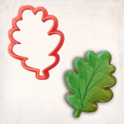 Acorn Leaf-3 Cookie Cutter #RP12586