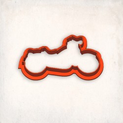 Motorcycle Cookie Cutter #RP12434