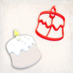 Candle Cake Cookie Cutter #RP12476